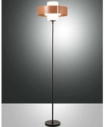 Φωτιστικό Δαπέδου Loto 3750-10-358 Φ45x170cm Dim 1xE27 40W Bronze Fabas Luce