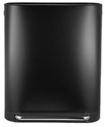 Estia 01-20897 Soft Close Κάδος Απορριμμάτων Πλαστικός Μαύρος 60lt 30&30LT BLACK