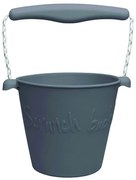 Scrunch Κουβαδάκι Από Ανακυκλώσιμη Σιλικόνη Anthracite Grey SCR-110004
