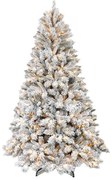 Χριστουγεννιάτικο δέντρο DKD Home Decor 150 cm Μέταλλο PE Χιονισμένο