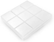 ΠΛAΦΟΝΙΕΡΑ ΤΕΤΡΑΓΩΝΗ LED 36W 4000K 360X360X60mm ΛΕΥΚΗ IP54 ARTE ILLUMINA Eurolamp 145-20082