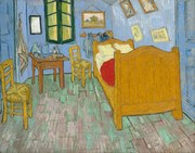 Αναπαραγωγή Van Gogh's Bedroom at Arles, 1889, Vincent van Gogh