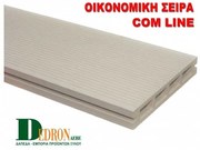 WPC Deck Com Line Ivory Ίδιας Όψης