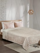 Κουβέρτα Fleece PUFFELLA BROWN Κουβέρτα μονή: 160 x 220 εκ.