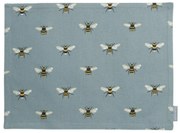 ΥΦΑΣΜΑΤΙΝΟ ΣΟΥΠΛΑ 40x30cm SOPHIE ALLPORT - BEES TEAL