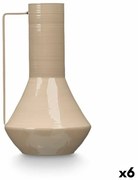 Βάζο Gift Decor Καφέ Σίδερο Κωνικό 17 x 29 x 7 cm (x6)