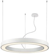 Κρεμαστό Φωτιστικό Οροφής LED 88W 3000Κ Push Dimming Φ120cm Ring Viokef-3915-0012-3-B-D4-Μαύρο 3915-0012-3-B-D4