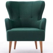 Πολυθρόνα - Μπερζέρα Karina 825BLC2347 73x80x87cm Green