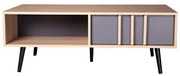 Τραπεζάκι Σαλονιού Industry Fylliana Sonoma - Γκρί 110x60x40 εκ. 110x60x40 εκ.