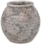 Βάζο 028-125-139 16x16x16cm Multi-Grey Κεραμικό