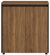 Ντουλάπι Γραφείου Oscar 246-000007 80x40x80cm Walnut-Anthracite