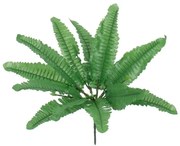 BOSTON FERN SMALL 78291 Τεχνητό Φυτό Φτέρη Βοστώνης Μικρή - Μπουκέτο Διακοσμητικών Φυτών - Κλαδιών με Φύλλωμα Πράσινο Υ30cm Glob 78291