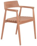 ΠΟΛΥΘΡΟΝΑ ΕΞΩΤΕΡΙΚΟΥ ΧΩΡΟΥ FREM HM18107 ΞΥΛΟ TEAK-ΦΥΣΙΚΟ ΧΡΩΜΑ 59x54.5x76Υεκ.