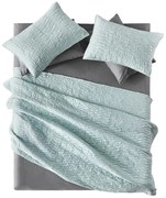 Κουβερλί Υπέρδιπλο (220x240) + Διακοσμητική Μαξιλαροθήκη Guy Laroche Shadow Mint