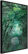 Αφίσα - Tree Tunnel - 40x60 - Μαύρο - Χωρίς πασπαρτού