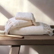 Πετσέτα Χεριών (30x50) Nef-Nef Homeware Premium Sangalia Ecru 550gsm