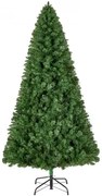 VEVOR Christmas Tree, 1.8m Artificial Xmas Tree, Full Holiday Decor Trees with 1250 Branch Tips & Sturdy Metal Base for Home Party Office Decoration