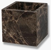 Διακοσμητικός Κύβος Αποθήκευσης Marble - Μάρμαρο Καφέ W10 X L10 X H9 cm METTE DITMER