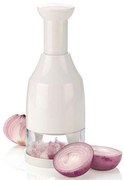 Κόπτης Λαχανικών Χειροκίνητος Handy 643555 Φ9x23cm White Tescoma Steel,Plastic