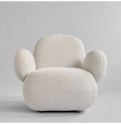 Πολυθρόνα Toe Armchair, Flat - Off White (CPH 900)cm Ύφασμα Bouclé L94 x W100 x H80 101 COPENHAGEN