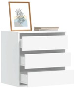 vidaXL Συρταριέρα Γωανική Λευκή 60x41x58 εκ. από Επεξεργασμένο Ξύλο