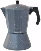 Προϊόν χωρίς συσκευασία: Καφετιέρα Espresso Xειρός Klausberg KB 7298, 12 φλιτζανιών, 600 ml, Επαγωγή, Γκρι