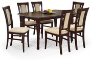 FRYDERYK 160/240 cm extension table color: dark walnut DIOMMI V-PL-FRYDERYK/240-ST-C.ORZECH DIOMMI-60-22204