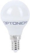 OPTONICA LED λάμπα G45 1403, 5.5W, 2700K, 450lm, E14