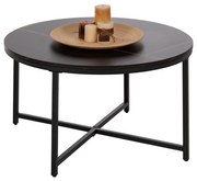 ΤΡΑΠΕΖΙ ΣΑΛΟΝΙΟΥ HM9420.03 BLACK MARBLE ΜΕΛΑΜΙΝΗ-ΜΑΥΡΗ ΜΕΤΑΛΛΙΚΗ ΒΑΣΗ Φ80x48,5Yεκ. (1 Τεμμάχια)
