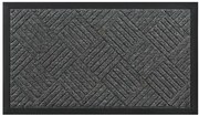 HOME USE πατάκι εισόδου HUH-0212, αντιολισθητικό, 60x40cm, 5mm πάχος, γκρι