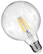 Λαμπτήρας Led Long Filament 99013 G125 E27 8W 880lm Dimmable Clear GloboStar