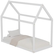 ΚΡΕΒΑΤΙ ΠΑΙΔΙΚΟ PEPE HM678.03 τ.MONTESSORI ΞΥΛΟ ΠΕΥΚΟ ΛΕΥΚΟ- 140x70εκ