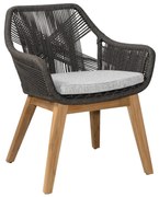 Metaxakis   Barbara/Rope Armchair  metax-01-00-2307 διάστ.64.0000 x 62.0000 x 77.0000