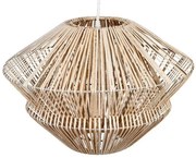 Φωτιστικό οροφής μονόφωτο PWL-1102 Pakoworld Ε27 μπεζ Φ44x31εκ-199-000455-Μπεζ 199-000455