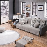 Ριχτάρι Utah 11 Grey Teoran Armchair 180x150cm Ακρυλικό-Πολυέστερ