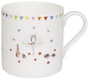 ΜΕΓΑΛΗ ΚΟΥΠΑ ΠΟΡΣΕΛΑΝΗΣ FINE BONE CHINA 425ml SOPHIE ALLPORT - WOODLAND PARTY SOLO