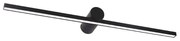 Φωτιστικό Τοίχου-Απλίκα Rocco 4236101 L400 Black Viokef Metal