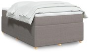 ΚΡΕΒΑΤΙ BOXSPRING ΜΕ ΣΤΡΩΜΑ TAUPE 120X190 ΕΚ. ΥΦΑΣΜΑΤΙΝΟ 3285557