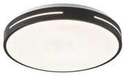 Πλαφονιέρα Φωτιστικό Οροφής LED 30W 3000K Φ38 Alexia Viokef-4287701-Μαύρο 4287701
