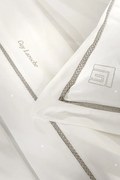 ΣΕΤ KING SIZE ΣΕΝΤΟΝΙΩΝ 270x280cm 4 ΤΕΜ. GUY LAROCHE - BLEND TAUPE/IVORY