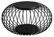 Φωτιστικό Επιτραπέζιο Led 18w 3000K 2300lm IP44 Ø740xΗ405mm Ideal Lux Djambe PT D74 Black 293424