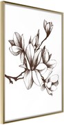 Αφίσα - Fragrant Decoration - 40x60 - Χρυσό - Χωρίς πασπαρτού