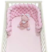 Πάντα Βρεφική Πλεξούδα 6584 Baby Relax - Pink Das Baby 25x150cm Πολυέστερ