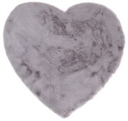 Παιδικό Χαλί Bunny Kids Heart Silver 100x100 cm 100 x 100
