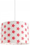 Παιδικό Φωτιστικό Κρεμαστό Hesperis Kids Big Stars 35x24cm Ε27 Red Veis