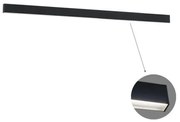 Γραμμικό Οροφής L2260 3000K Μαύρο Microprismatic Ciba 3916-01226-3-B-M-N Viokef-3916-01226-3-B-M-N-Μαύρο 3916-01226-3-B-M-N