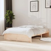 Σκελετός Κρεβατιού Χωρίς Στρώμα 120x200 εκ Μασίφ Ξύλο 814944