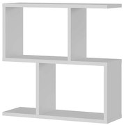 Βοηθητικό τραπεζάκι Homemania Megapap χρώμα λευκό 60x20x60εκ.