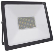 BLACK LED SMD FLOOD LUMINAIRE IP66 70W 6000K 6400Lm 230V RA80 ACA Q7060