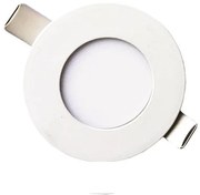 ΦΩΤΙΣΤΙΚΟ ΧΩΝΕΥΤΟ LED SLIM Φ85 3W 3000K ΛΕΥΚΟ PLUS 145-68602